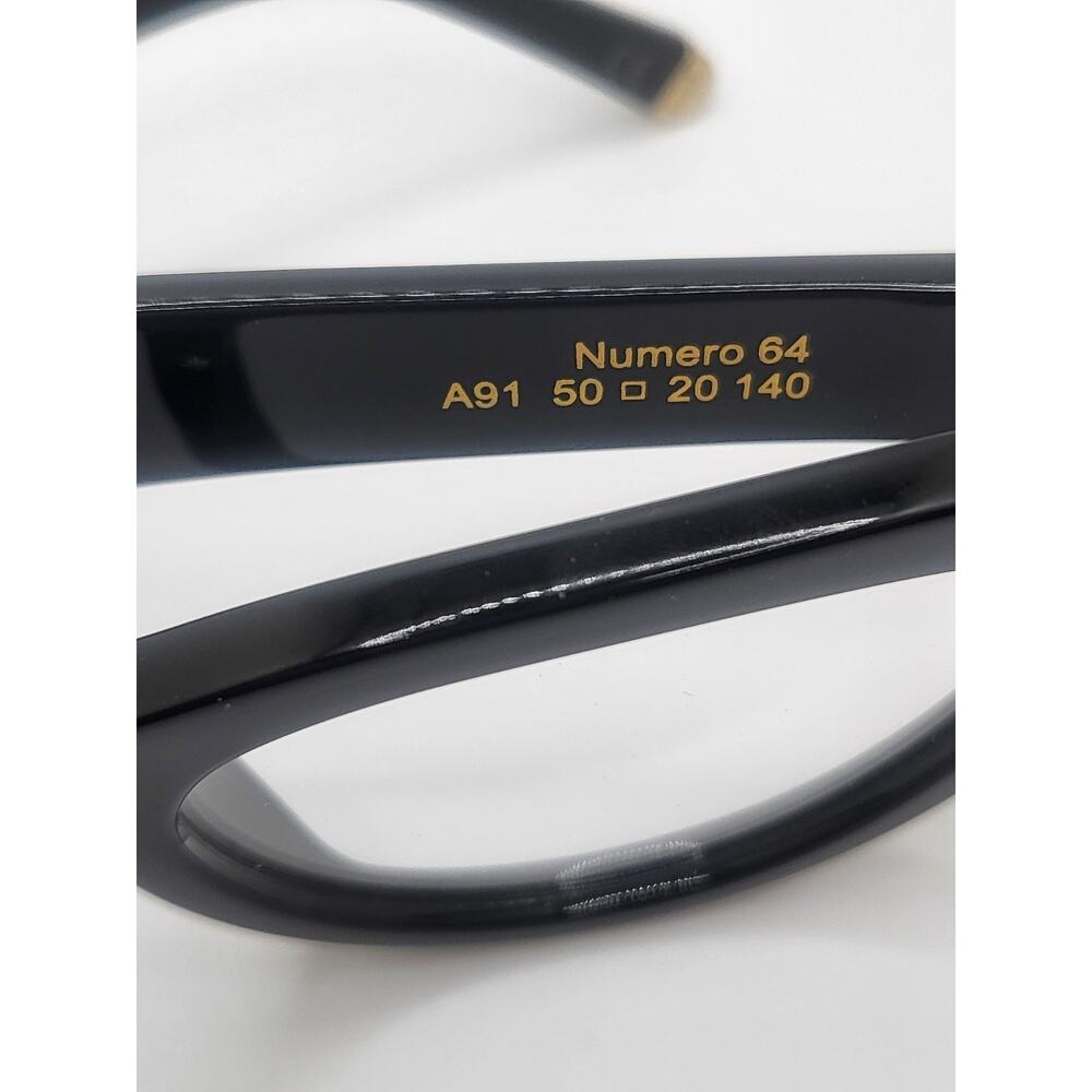 RetroSuperFuture Numero 64 Matte Black Frame 50mm Optical Wide Frame NIB - Picture 3 of 5